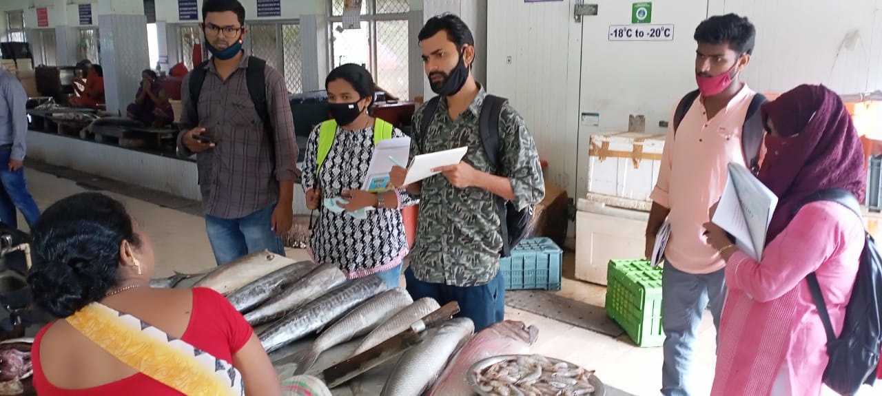Case study on waste generation and disposal survey at Port Blair market